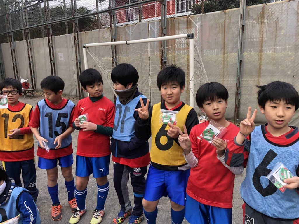 少年サッカーチーム「ゼスク」様 2020年クリスマス会のプレゼント！