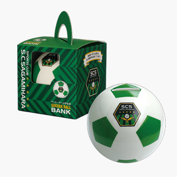 サッカーボール貯金箱 ＋ オリジナルパッケージ